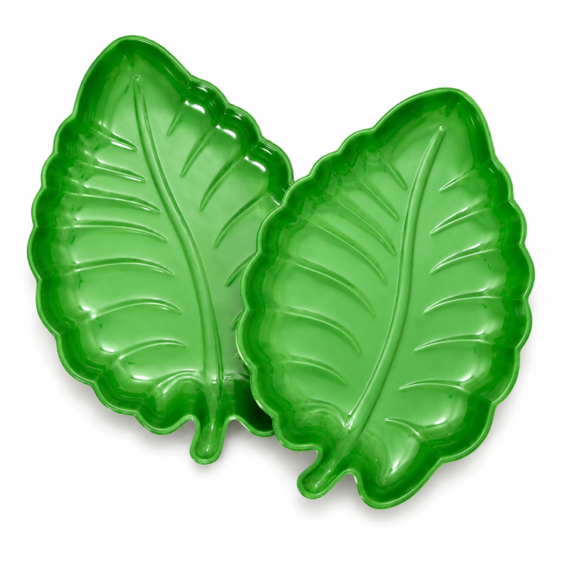 ChatGPT Image ১০ জুল, ২০২৬, ০৫_৫৯_০৬ PM 2 Pcs Taro Leaf Plate